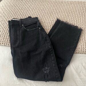 Abercrombie the mom high rise jean